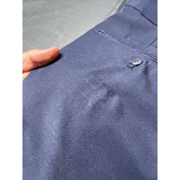 Jackie Vital Formal 2 Piece‎ Set 36 Dress Pants Size L Band Neck Hidden Buttons - Picture 15 of 16